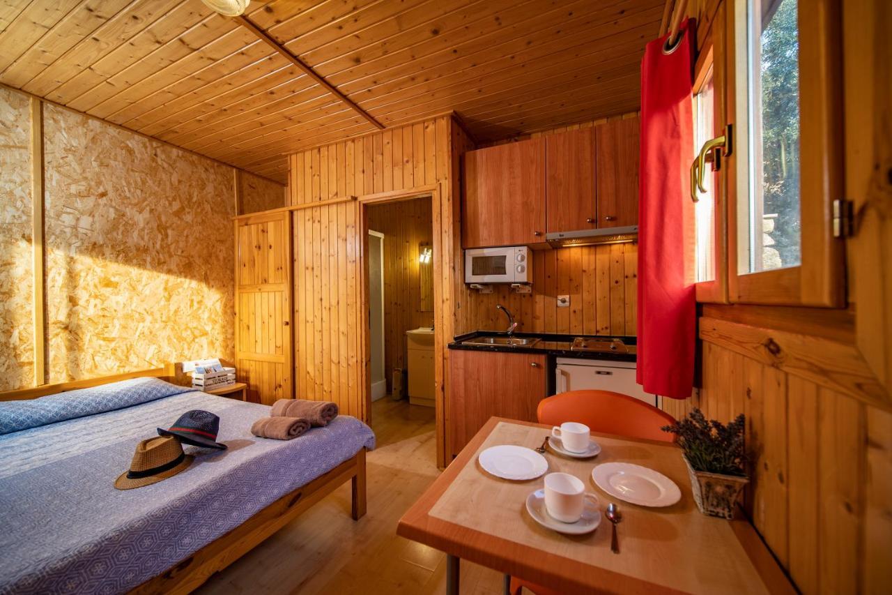 Camping Bungalow Serra De Prades Resort Vilanova de Prades ภายนอก รูปภาพ