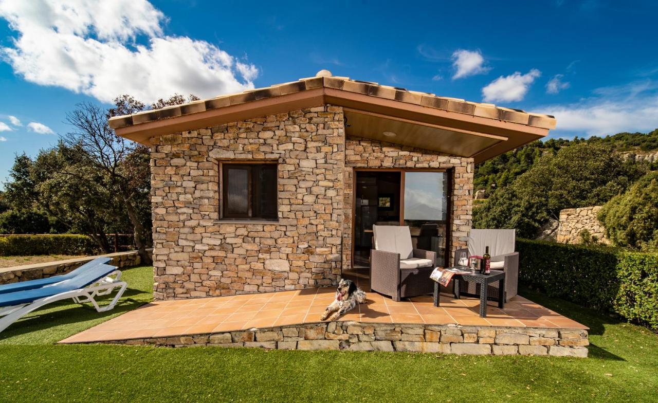 Camping Bungalow Serra De Prades Resort Vilanova de Prades ภายนอก รูปภาพ