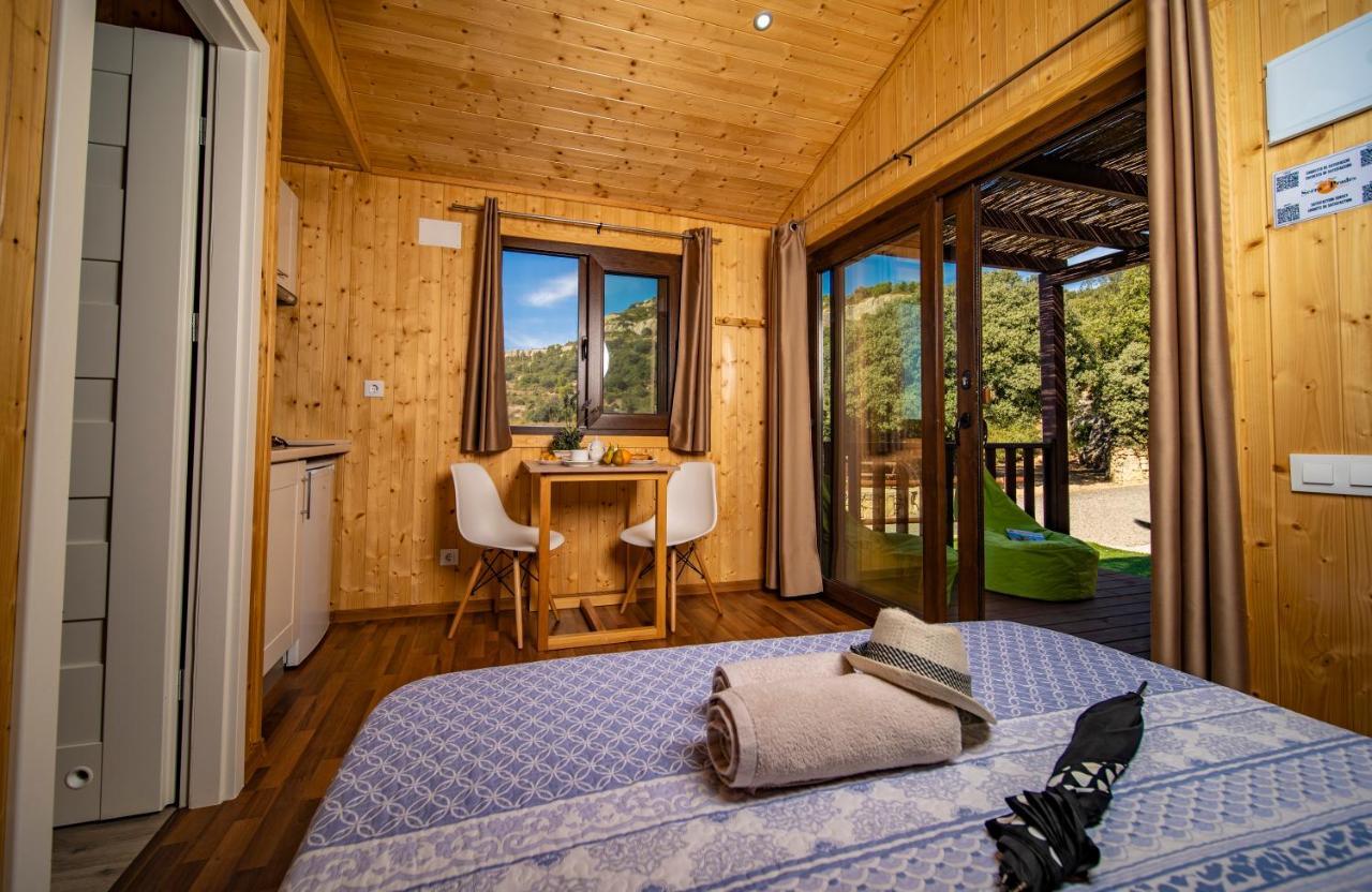 Camping Bungalow Serra De Prades Resort Vilanova de Prades ภายนอก รูปภาพ