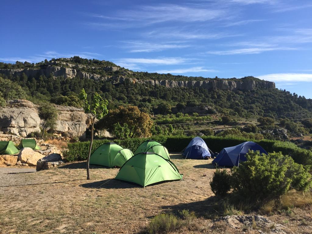 Camping Bungalow Serra De Prades Resort Vilanova de Prades ภายนอก รูปภาพ